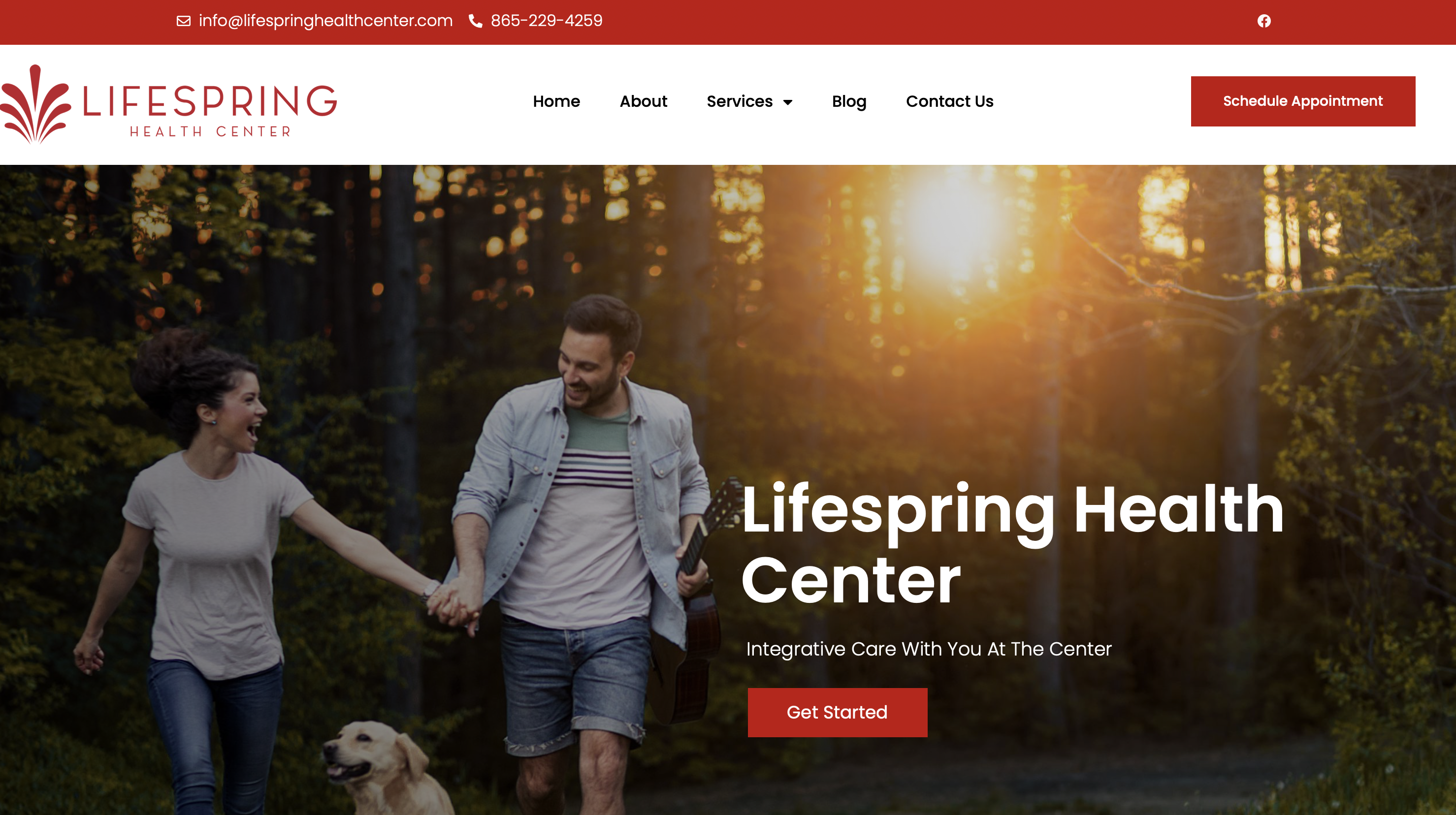 Hormone Clinic Website Design Example 4