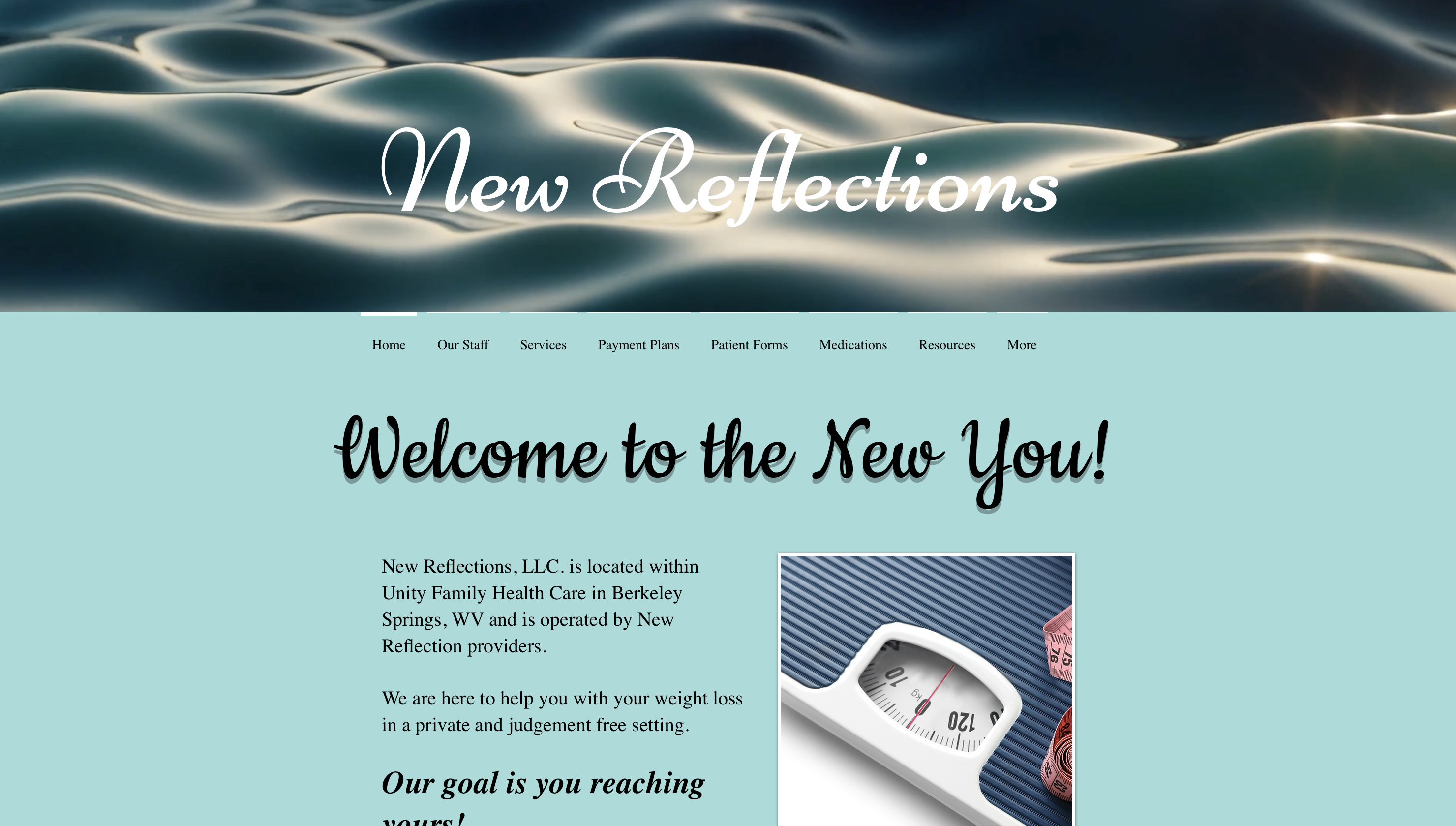 Hormone Clinic Website Design Example 3