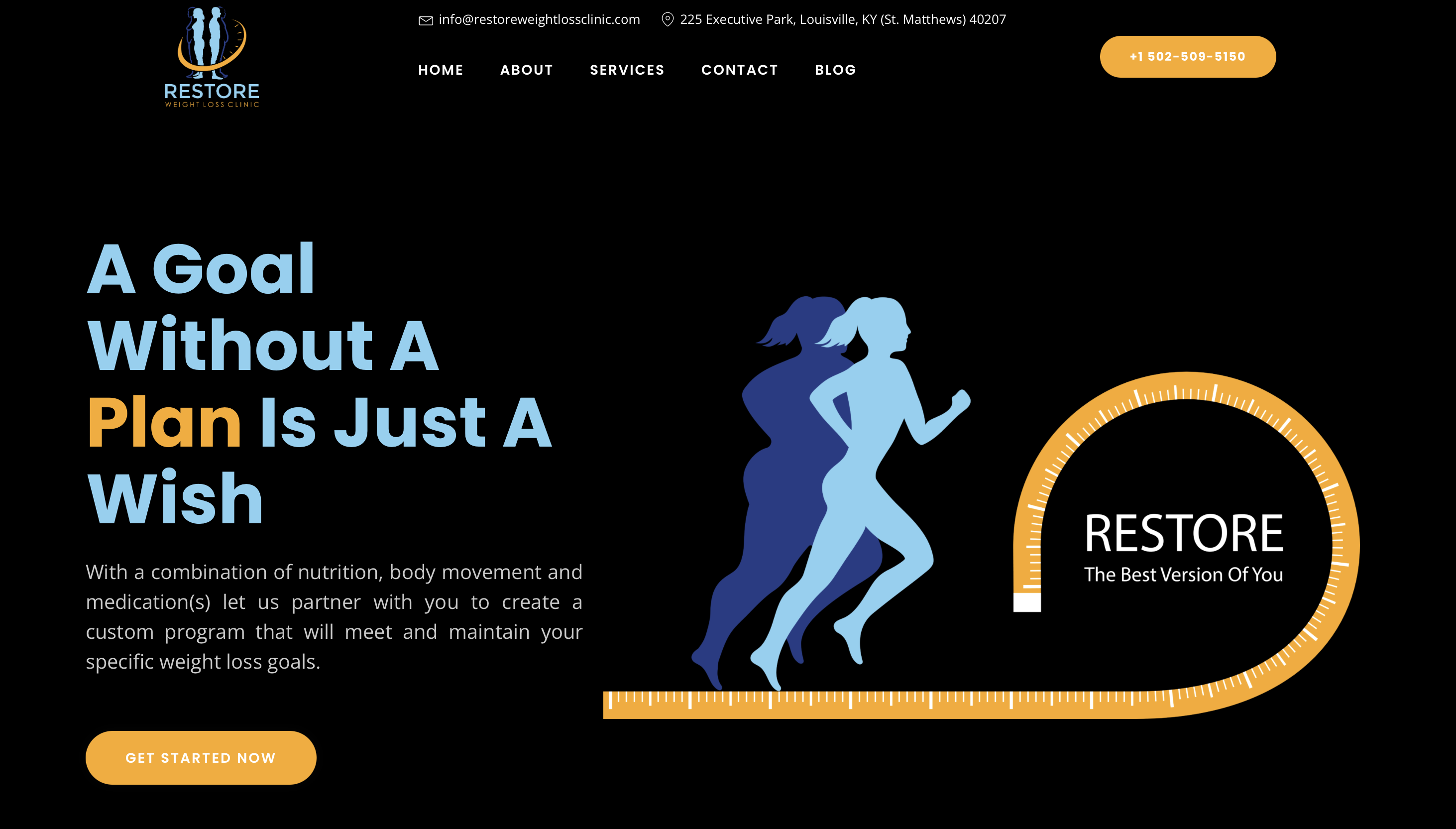 IV Clinic Website Design Example 6