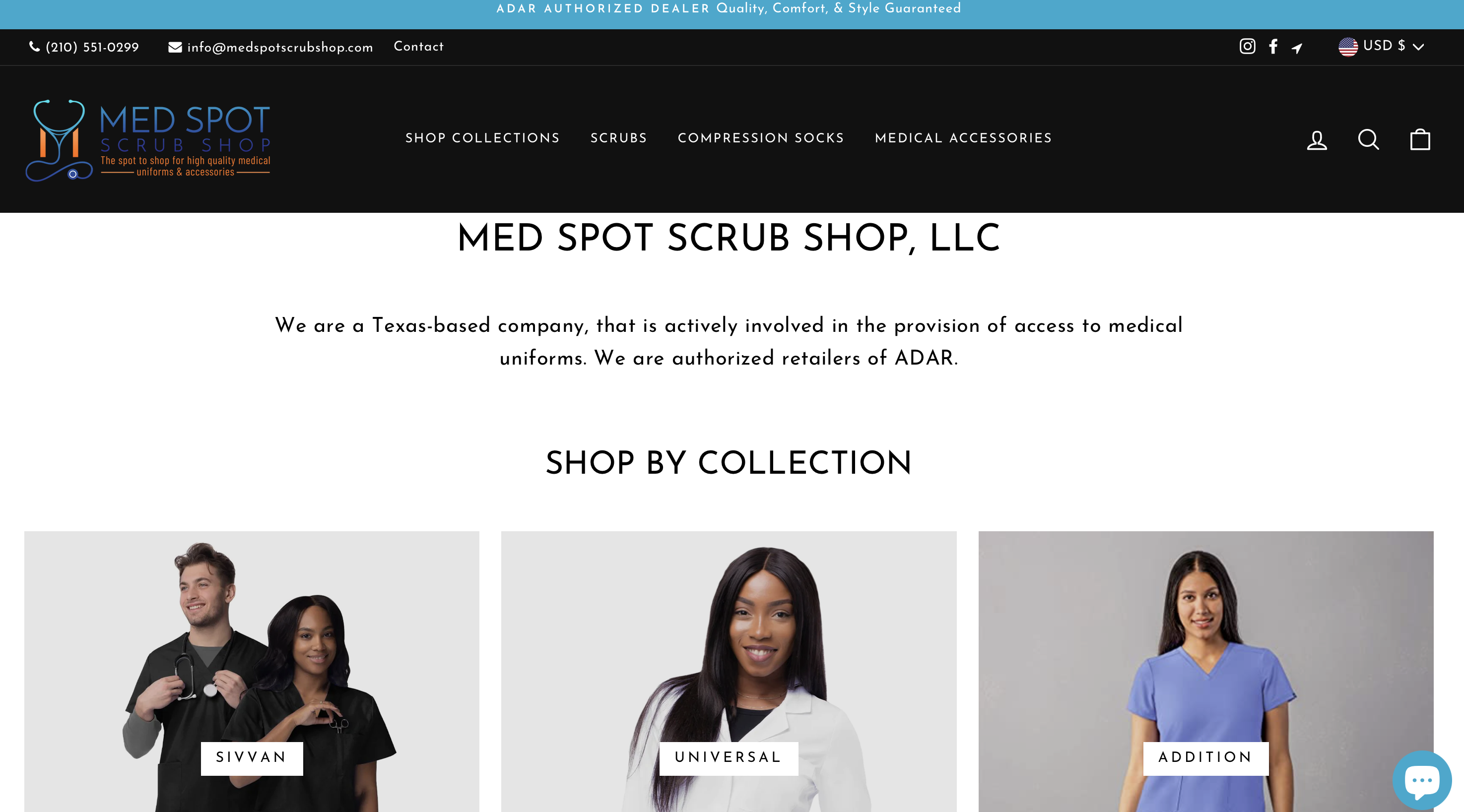 Wellness Clinic Website Design Example 3