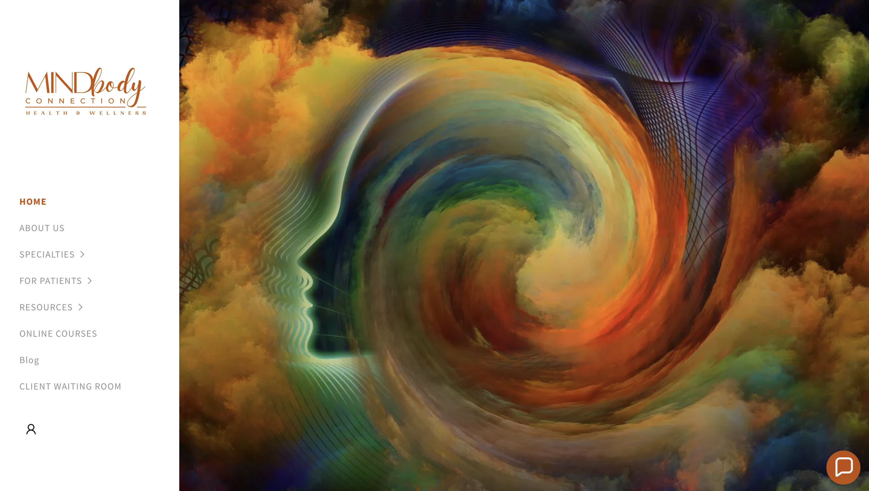 Wellness Clinic Website Design Example 1